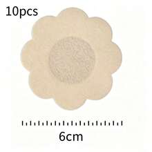 Nipple Covers Concealer Pads, Push-Up Strapless Breast Pads, Invisible Adhesive Breast Stickers For Women, Suitable For Swimwear, Invisible Adhesive Bra Lift, Clothing Coverage, Tank Tops, Beach Swimming, Hot Springs, Travel, Vacation, Water Park, Swimming Pool, Camisole, Daily Wear, Bathing, Beach, Wedding, Summer, Breast Tape - Multiple Styles - View 10