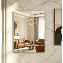Soft Mirror Wall Sticker Self-Adhesive Full Length Mirror Wall-Mounted Bathroom Mirror Home Dressing Mirror High Definition Mirror Surface Wall Sticker - 3D Wall Sticker - Silver - View 10