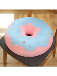 Cuscino decorativo a forma di ciambella rosa 30cm/40cm, stampa digitale 3D, morbido e confortevole, cuscino divertente a forma di cibo, leggero, adatto per divano, sedia, pavimento - Multicolore - Visualizzare 8