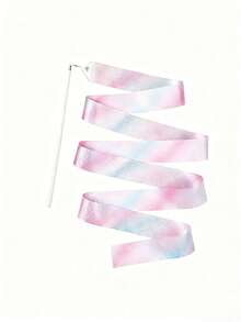 Rhythmic Gymnastics Ribbon With Wand Smooth Dance Ribbons Sparkling Dance Ribbon Streamer Great For Men Women Talent Shows Artistic Dancing Training Rhythmic Art Gymnastics Performance And Ballet Twirling Gymnastics Stuff - Multicolor - View 15