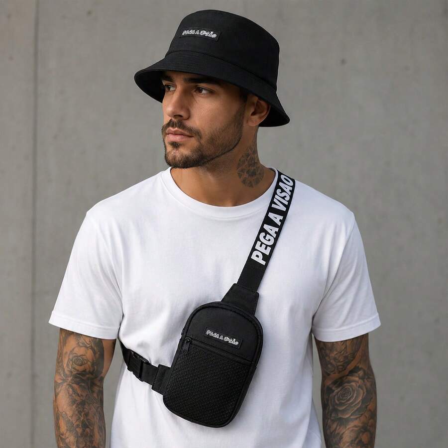Pega A Visao Men Crossbody Bags - Negro - Ver 1
