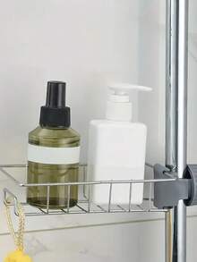 1 buah Rak Penyimpanan Keran Stainless Steel - Pengorganisasi Wastafel Dapur Tanpa Pengeboran dengan Tempat Spons, Gantungan Sikat dan Kain, Desain Anti Karat Hemat Ruang, Rak Penyimpanan Batang Shower Multifungsi, Pengorganisasi Perlengkapan Kamar Mandi, Gantungan Barang Kamar Mandi, Pengorganisasi Shower, Rak Penyimpanan Perlengkapan Kamar Mandi dan Dapur - Rak keran - View 8