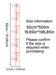 1 Roll Cherry Blossom Pattern Moisture-Proof Mat, Drawer Liner, Refrigerator Mat, EVA Waterproof Fridge Liner, Cabinet Liner, And Simple Placemat. Suitable For Kitchen Utensils, Kitchen Liners, Room Decor, And Home Decor. - Cherry Blossom - View 7