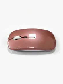 300mAh Rechargeable Wireless Mouse, Silent, Ultra-Slim Design (Bluetooth & 2.4GHz USB Receiver), Portable Computer Mouse Suitable For Laptop, Compatible With MacBook And Apple Devices - View 7