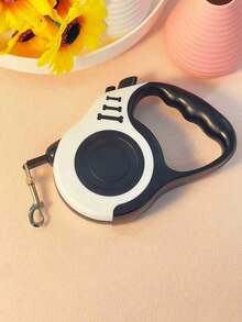 Pet Leash Automatic Retractable Outdoor Dog Leash With Bone Printing Traction Device For Small And Medium-Sized Dogs Walking Dogs To Prevent Getting Lost - Multicolor - View 7