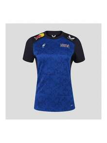 Red Bull T-Shirt, Team, Isack Hadjar, Womens, Blue, 2026 XL - Blue - View 1