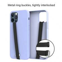 Anti-Drop Phone Lanyard Phone Case Portable Anti-Loss Creative Wrist Strap Phone Shell Finger Ring Silicone Rope - Multicolor - View 6