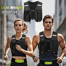 Picnic Backpack Hydration Running Vest Backpack For Men & Women, Lightweight Running Backpack, Hydration Pack For TrailRunning Hiking Cycling Marathon(Only Backpack) - Black - View 2