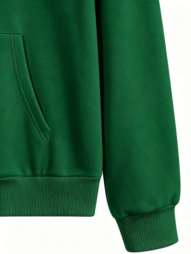 Men Hoodies - Green - View 4