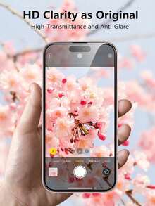 6片裝全螢幕鋼化玻璃螢幕保護貼,相容 iPhone Ultra/18 Pro/18 Pro Max/18/17E/17 Pro Max/17 Pro/17 Air/17/16e/16 Pro Max/16 Pro/16 Plus/16/15 Pro Max/15 Pro/15 Plus/15/14/13/12 及其他機型,高透光高清鋼化玻璃材質,細節清晰呈現 - 無色 - 查看 9