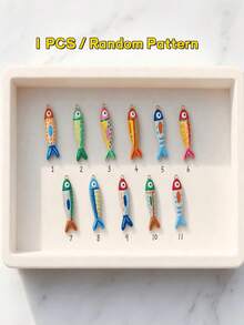 Dopamine Color Block Tropical Fish Series Pendant Accessories, Ocean Style Personalized Matching, DIY Handmade Jewelry Accessories - Multiple Styles - View 6