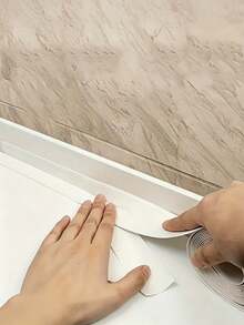 Heavy Duty Waterproof Self-Adhesive Sealing Tape, PVC Caulk Strip 3-In-1 Tape, Adhesive And Sealant, Kitchen Anti-Mold Anti-Moisture Kitchen And Bathroom Sink Gaps, Used For Sealing Bathtubs, Toilets, Etc., Suitable For Kitchen, Wall Corners, Rooms, Bathrooms, Workshops - Multicolor - View 5