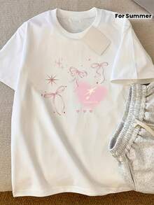 Women T-Shirts - 白色 - 查看 7