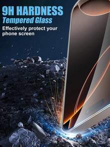 3片裝全螢幕鋼化玻璃螢幕保護貼,相容 iPhone 及其他機型,採用高透光高清晰鋼化玻璃,細節呈現清晰,安裝後不影響手機殼使用,高硬度表面可抗日常刮痕,適合健身運動記錄、戶外導航與辦公文件處理等多種環境,防水性能提升耐用度 - 無色 - 查看 3