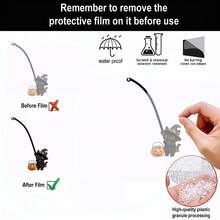 1/4pcs Fun Halloween Tea Bag Hanger With Witch Hat, Black Cat, Skull, And Ghost Designs; Suitable For Cafes, Kitchens, Table Decorations, And Party Favors. - Multicolor - View 6