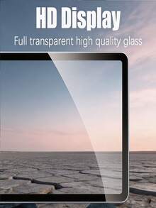 LissKas 2pcs HD Tempered Glass Screen Protector 9H Hardness Full Coverage Anti-Explosion Anti-Scratch Bubble-Free Auto-Adsorption Compatible With Samsung Galaxy Tab S11 S10FE S9 S8 Plus 11-Inch 12.4-Inch 8.7-Inch A9 A9+ A11 A11+ Compatible With Stylus - Clear - View 4
