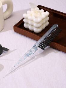 Rat Tail Teasing Hair Brush, Dense Nylon Volumizing Backcombing Comb, Fine Tip Hair Parting Braiding Tool, Root Lift High Cranial Top Styling Brush - Multicolor - View 11