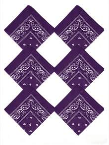 6pc Purple