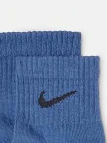 Nike Everyday 輕量快乾訓練襪 (3雙) 66%棉 33%聚酯纖維 1%彈性纖維 SX7677-904 - Iron Gray - 查看 3