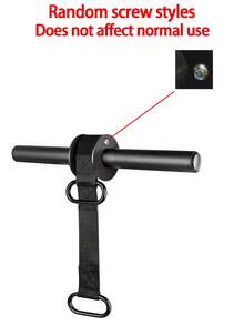 1pc Iron Wrist And Forearm Strengthener - Muscle Training Bar, Strength Training Equipment - Black, Universal, No Strength Required - Suitable For Fitness Enthusiasts And Athletes - Perfect For Home And Gym Workouts - Black - View 10