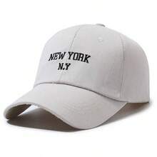 BONNY BOOM 3件組刺繡 NEW YORK 中性棒球帽卡車帽，Y2K戶外防曬可調節旅行度假禮物，適合朋友家人萬聖節、聖誕節、開學季、情人節、父親節、母親節、婚禮、教師節、學生、嘉年華、單身派對、新娘婚禮用品 - 3pcs-new york - 查看 4
