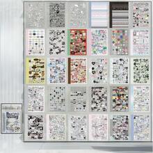 1 buah Buku Stiker Material 30 Lembar Gaya Korea Ins Bahan Dekorasi Scrapbook Cocok Untuk Seni Kolase Guka Dapat Digunakan Pada Koper, Laptop, Ponsel, Gitar, Buku Catatan - Sekuel Pulau Impian - View 6