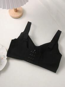 3pcs/Set Minimalist Comfortable Sports Bra For Women, Anti-Sagging, Solid Color, Wire-Free - Multicolor - View 5