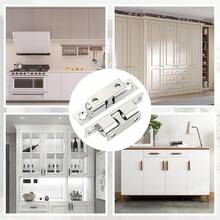 2Pcs Adjustable Double Roller Catch Cabinet Latch, Premium Solid Brass Spring Loaded Double Ball Tension Door Catch With Mounting Screws, Heavy Duty Durable Hardware Fitting For Cabinet Closet Furniture Wardrobe & Interior Doors - Multicolor - View 10