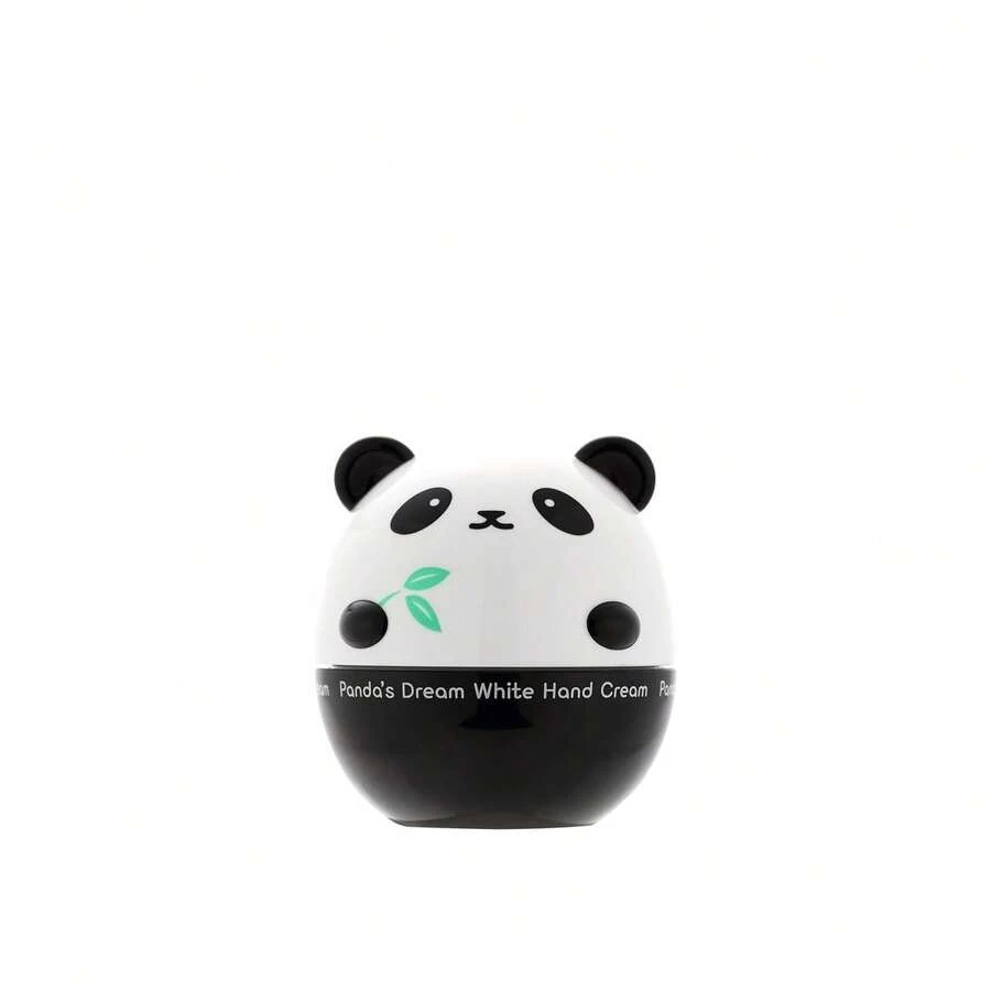 TONYMOLY حلم الباندا كريم اليدين الأبيض 30 جرام - كريم مرطب لليدين، ترطيب مكثف - رسم الزهر - مشاهدة 1