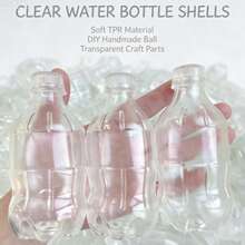 1pc New TPR Mineral Water Bottle Empty Ball Skin Beverage Empty Ball Skin DIY Handmade Squeeze Stress Relief Toy - Multicolor - View 4