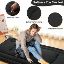 Mattress Protectors & Encasements - Black - View 1