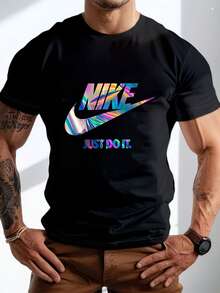 Men T-Shirts - Black - View 8