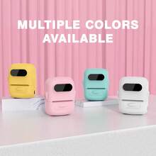 Printer Label Mini Bluetooth Marklife P50 Tanpa Tinta, Mesin Stiker Termal untuk Kantor, Sekolah, Dapur, Usaha Kecil, Pembuatan Pola dan Kode Batang DIY - MultiWarna - View 3