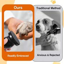 Dog Nail File With Replaceable Filing Disc Dog Nail File Scratch Board Replaceable Sandpaper Stress Free Nails Filing Dogs Training Accessories For Smooth And Healthy Nails - View 6