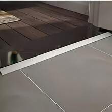 1pc 1.18"W X 0.59"H X 31.5"L Flexible Robot Vacuum Ramp Strip, Designed To Help Robot Vacuum Climb Up, Also Suitable For Floor Transition And Bathroom Waterproof Strip - A - View 8