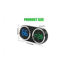 Mini Heads Up Display For Cars Windshield Digital Speedometer USB Connect Plug And Play For Car Truck Motor SUV All Vehicles, Automatic Brightness Adjustment,Large Font Display Car Speedometer Display - A - View 5