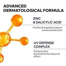 Uriage أورياج هايسياك 3-ريجول+ العناية الشاملة ضد الشوائب SPF50+ 50 مل - حمض الساليسيليك، الزنك، حماية من الأشعة فوق البنفسجية، قوام خفيف، غير مسد للمسام - نحاس - مشاهدة 5