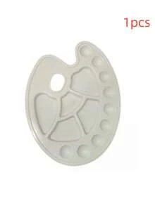 9+5 Fish-Shaped Paint Palette, Durable And Easy To Clean Painting Palette, Professional Hand-Drawing Palette For Art Students - 9+5 Fish Head Palette - View 8