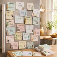 3/6pack/Cute Animal Fun Memo Book, 3x 3-Inch Smart Fun Memo Book Set, Fashionable Gift Creativity - 3*3in - View 8