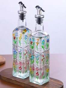 Seasoning Bottle Dispenser Oil Pot Kitchen Home Use Oil Can New Style Oil Bottle Glass Oil Pot Non-Drip Large Capacity Oil Dispenser - Multicolor - View 10