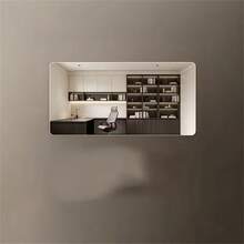 Soft Mirror Wall Sticker Self-Adhesive Full Length Mirror Wall-Mounted Bathroom Mirror Home Dressing Mirror High Definition Mirror Surface Wall Sticker - 3D Wall Sticker - Silver - View 7