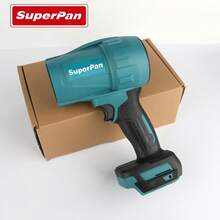 SuperPan Brushless Blower Handheld Portable Leaf Blower 18V Lithium Battery Motor Home Dust Removal / Car Dust Removal / Fallen Leaves Cleaning Tool Industrial Dust Blower High Power Blower (Battery And Power Adapter Not Included) - Blue - View 10