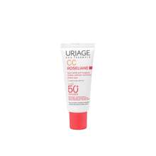Uriage Roséliane CC-kräm lugnande mot rodnad SPF50+ 40 ml – för känslig hud, sminktäckning, UVA- och UVB-skydd, krämig textur, dermokosmetika - Porcelain - Visa 1