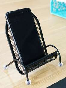 Chair-Shaped Creative Phone Stand, Weighted Non-Slip Stable Base, Cute Slouchy Person Universal Phone Holder, Suitable For Bedside And Desk, All-Season Multi-Function Phone Cradle - Multicolor - View 15