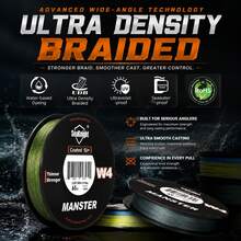 SeaKnight W4 Fishing Line, 4 Strands Braided Line 300M Ultraviolet-Proof Seawater Proof Coating For Saltwater - Multicolor - View 7