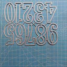 Arabic Numbers 0~9 Metal Cutting Dies For Card Making, Paper Embossing Die Cuts Kit Templates Supplies, Photo Frame Album DIY Scrapbooking Stencils Sets - DX992 - View 5