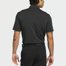 Adidas Kemeja Polo Kasual Baru Bahan Sutra Es Cepat Kering dengan Kerah Lengan Pendek untuk Pria - Abu-abu gelap - View 2