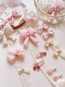 YIYIQCSJ 1-Pack / Hair Accessory Storage Hanging Strap / Room Decor – For Hanging And Storing Hair Clips, Hair Ties, And Other Hair Accessories. - Multicolor - View 3