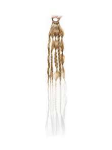 24 Inch Handmade Mixed Color Bubble Twisted Braids Long Hair Extensions, Suitable For All Hair Types, Vacation Style Hair Bundles - 彩色 - 查看 11