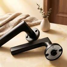 Interior Door Handle | Lockless | Keyless - Black - View 7